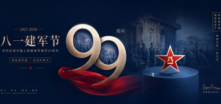 山河统一 | 热烈庆祝中国人民解放军建军99周年缩略图